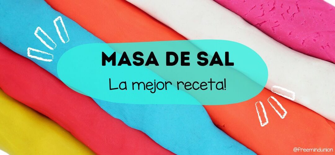 Cómo hacer la mejor masa de sal para jugar con niños!